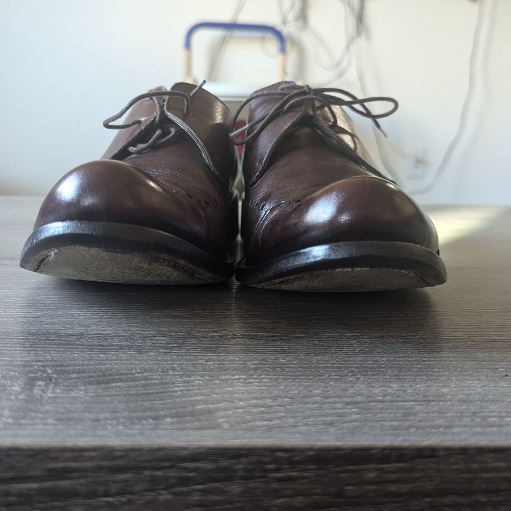 🔥Price Drop🔥Cole Haan Collection Dark Brown Leather Oxfords - Picture 8 of 14
